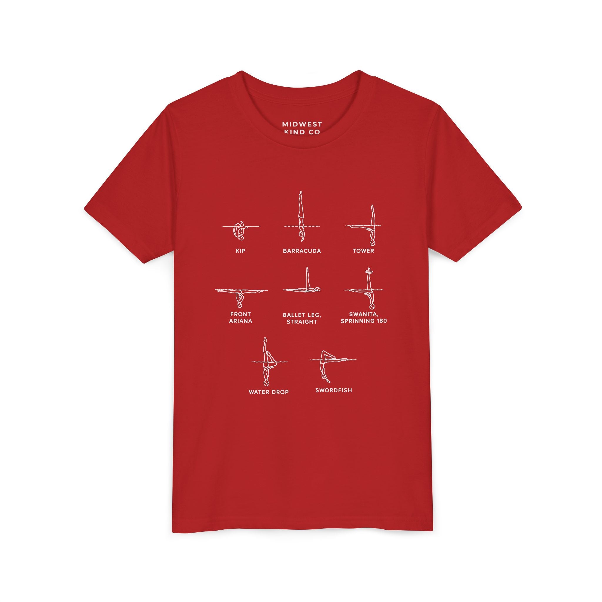 Youth - 12U Figures Artistic Swimming T-Shirt