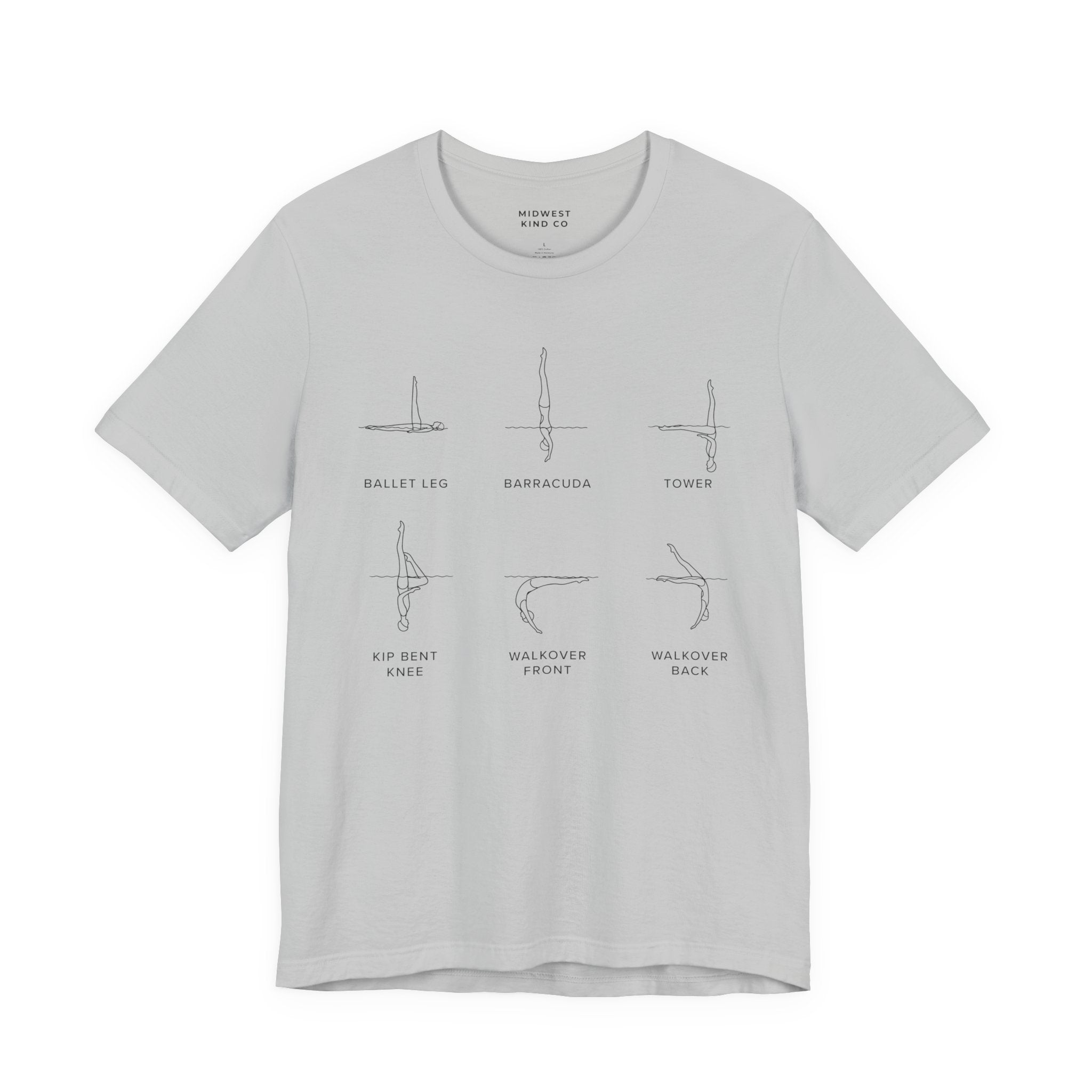 Adult - Intermediate Figures Artistic Swimming T-Shirt