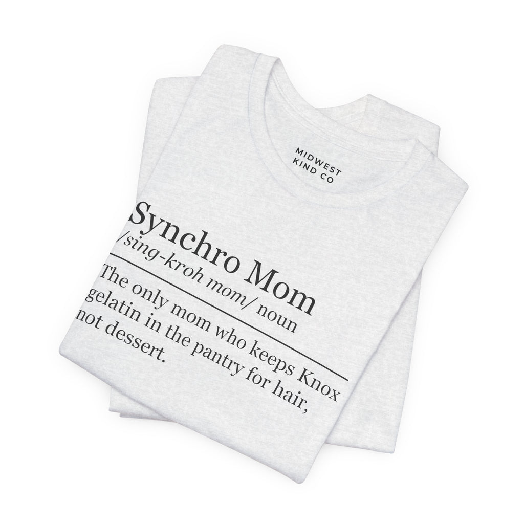 Adult - Synchro Mom Definition T-Shirt