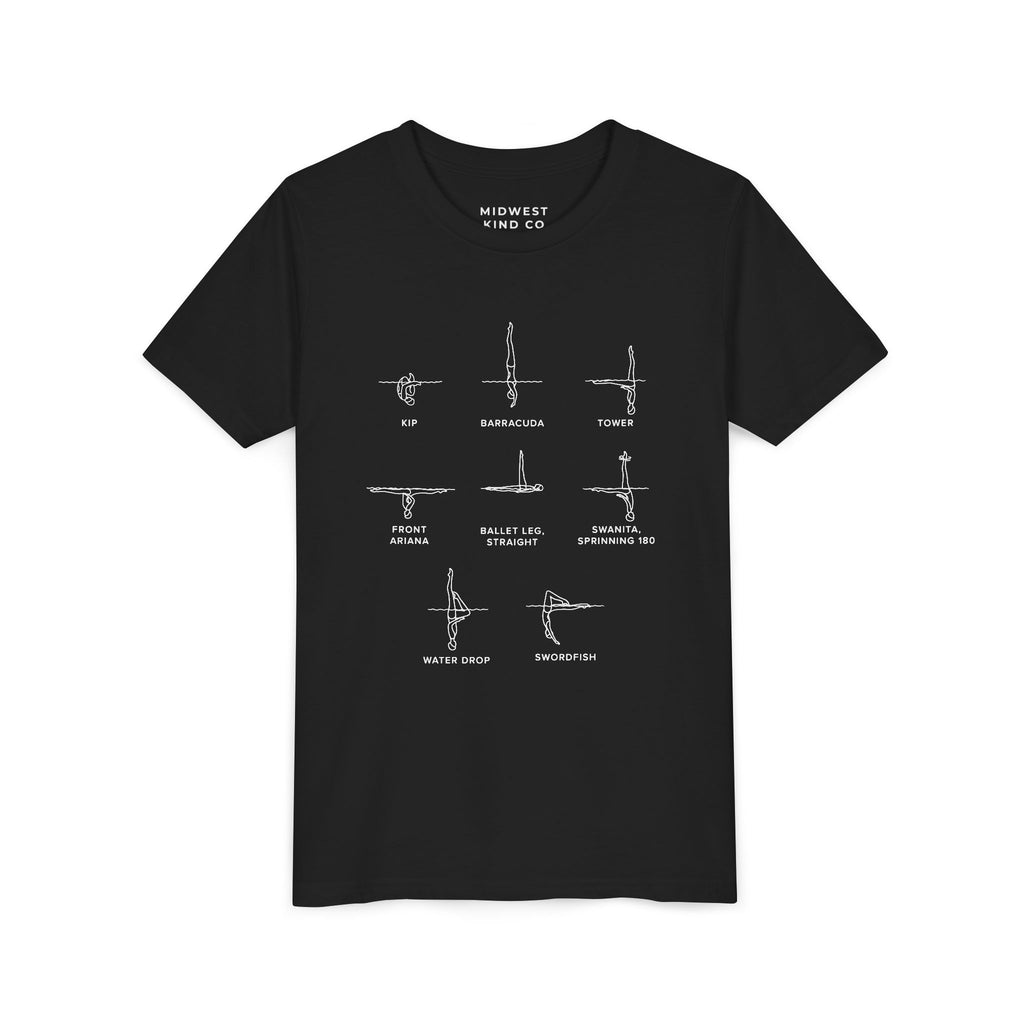 Youth - 12U Figures Artistic Swimming T-Shirt