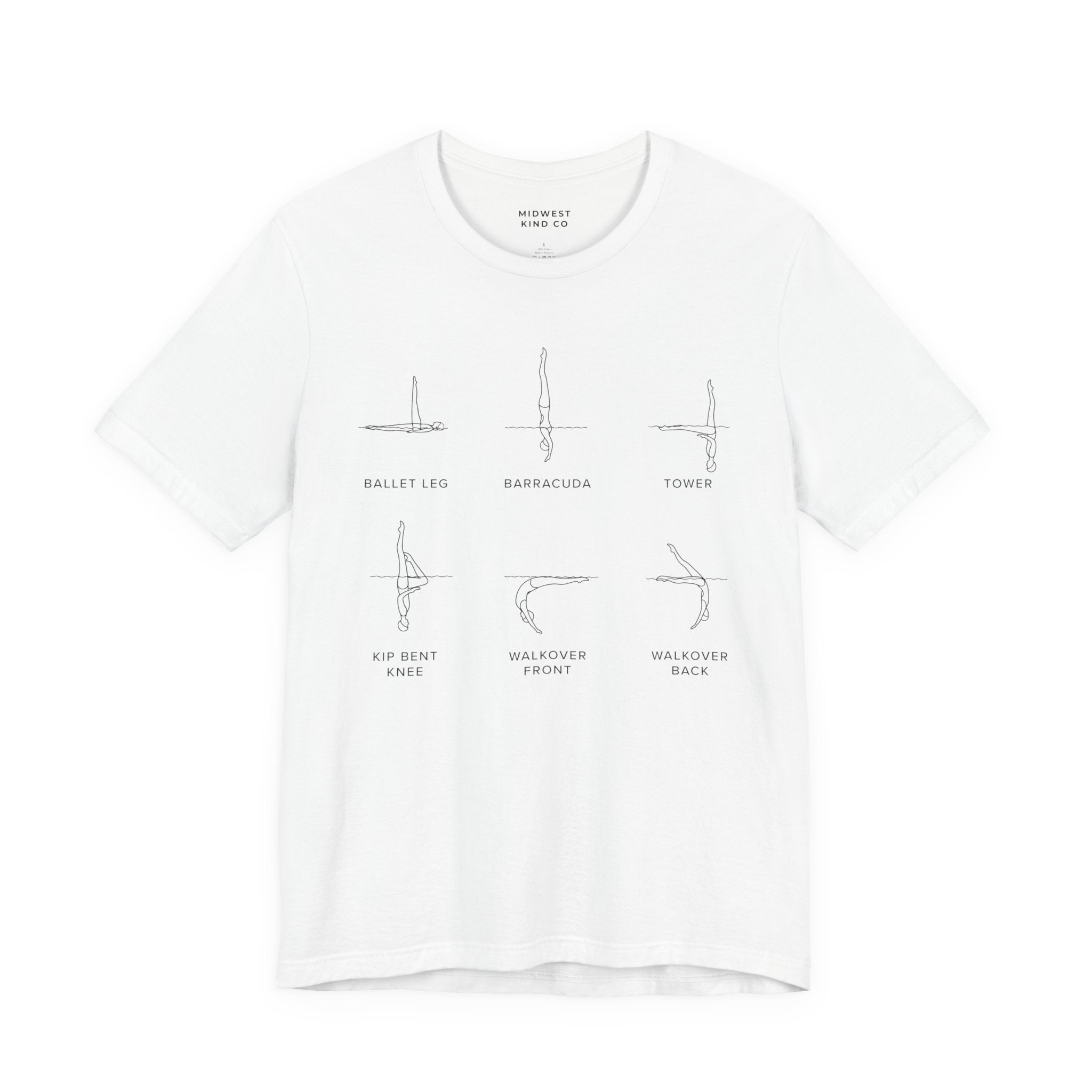 Adult - Intermediate Figures Artistic Swimming T-Shirt