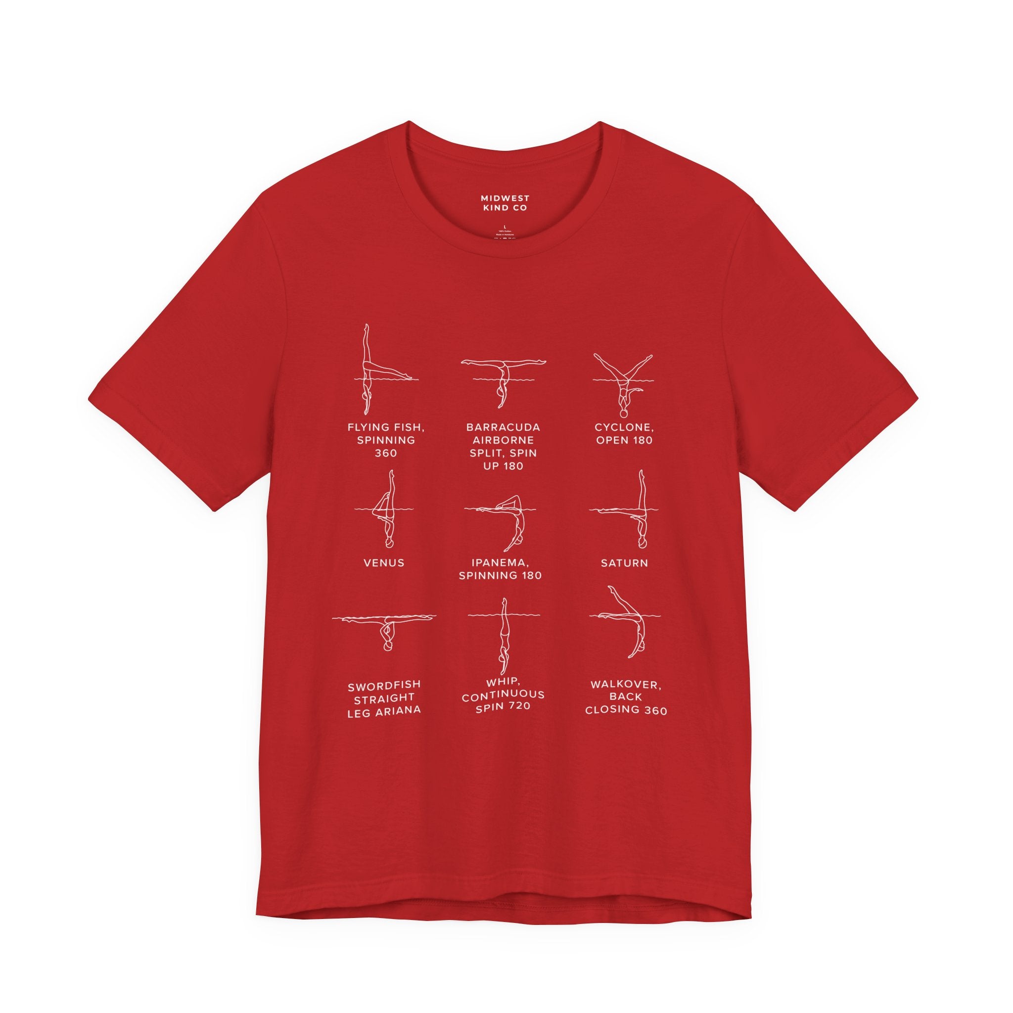 Adult - Youth Figures Artistic Swimming T-Shirt