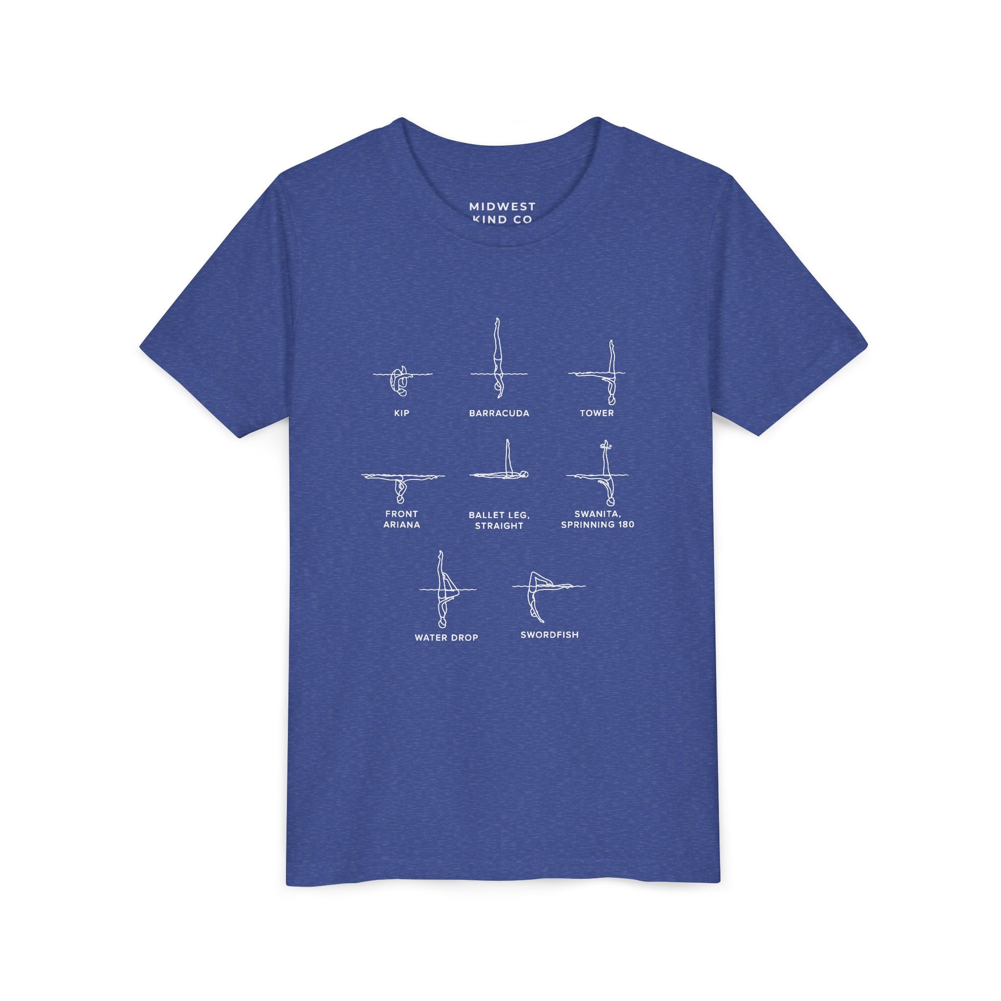 Youth - 12U Figures Artistic Swimming T-Shirt