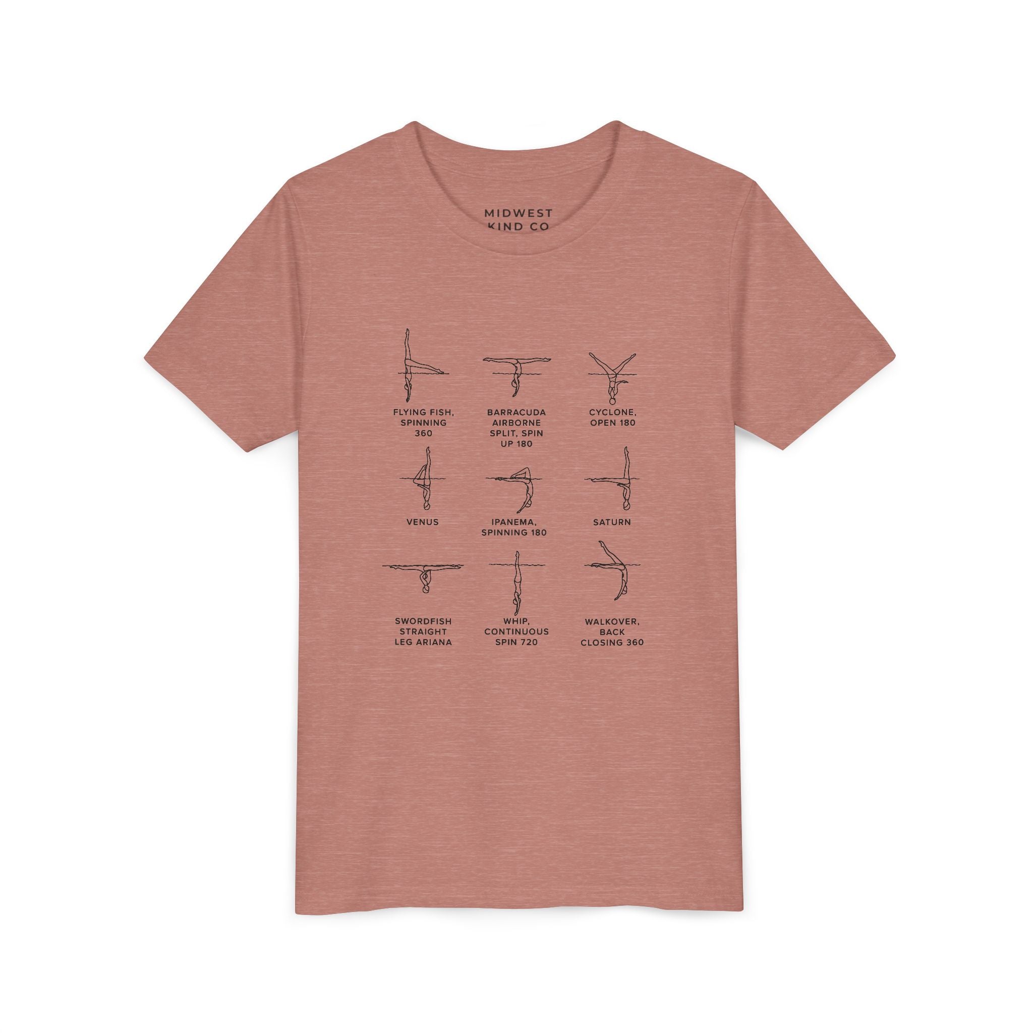 Youth - Youth Figures Aristic Swimming T-Shirt
