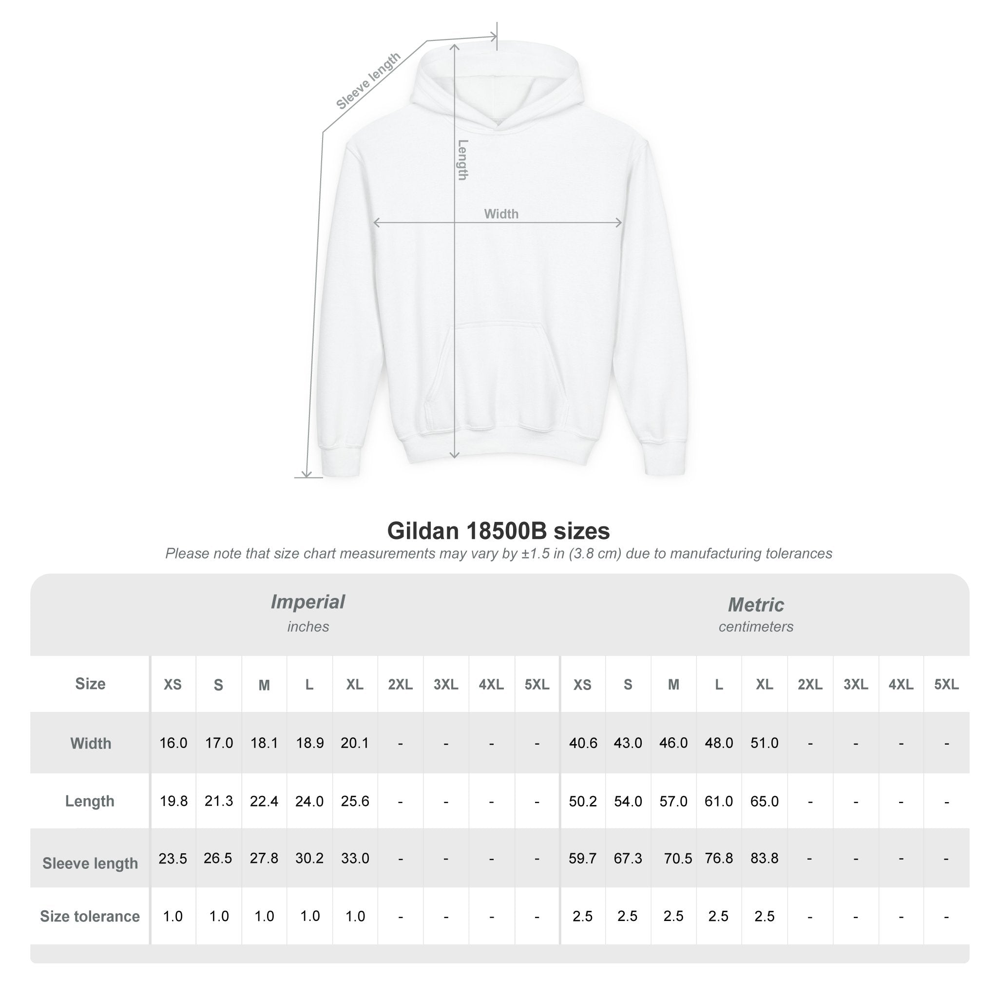 Youth - Synchro Sketchnote Doodle Hoodie