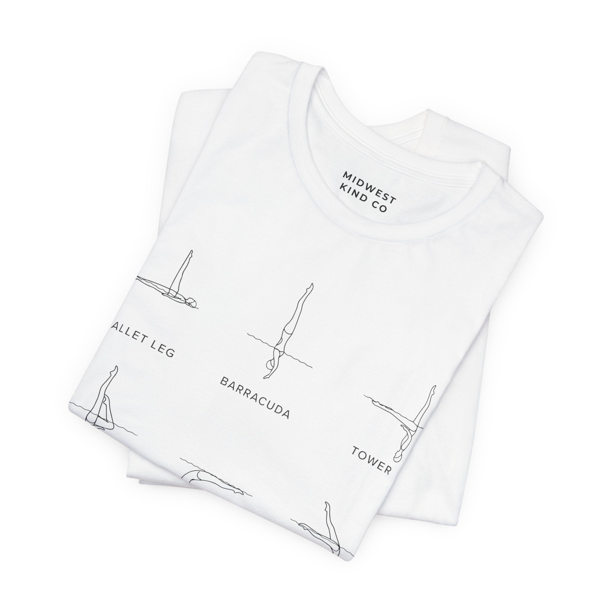 Adult - Intermediate Figures Artistic Swimming T-Shirt