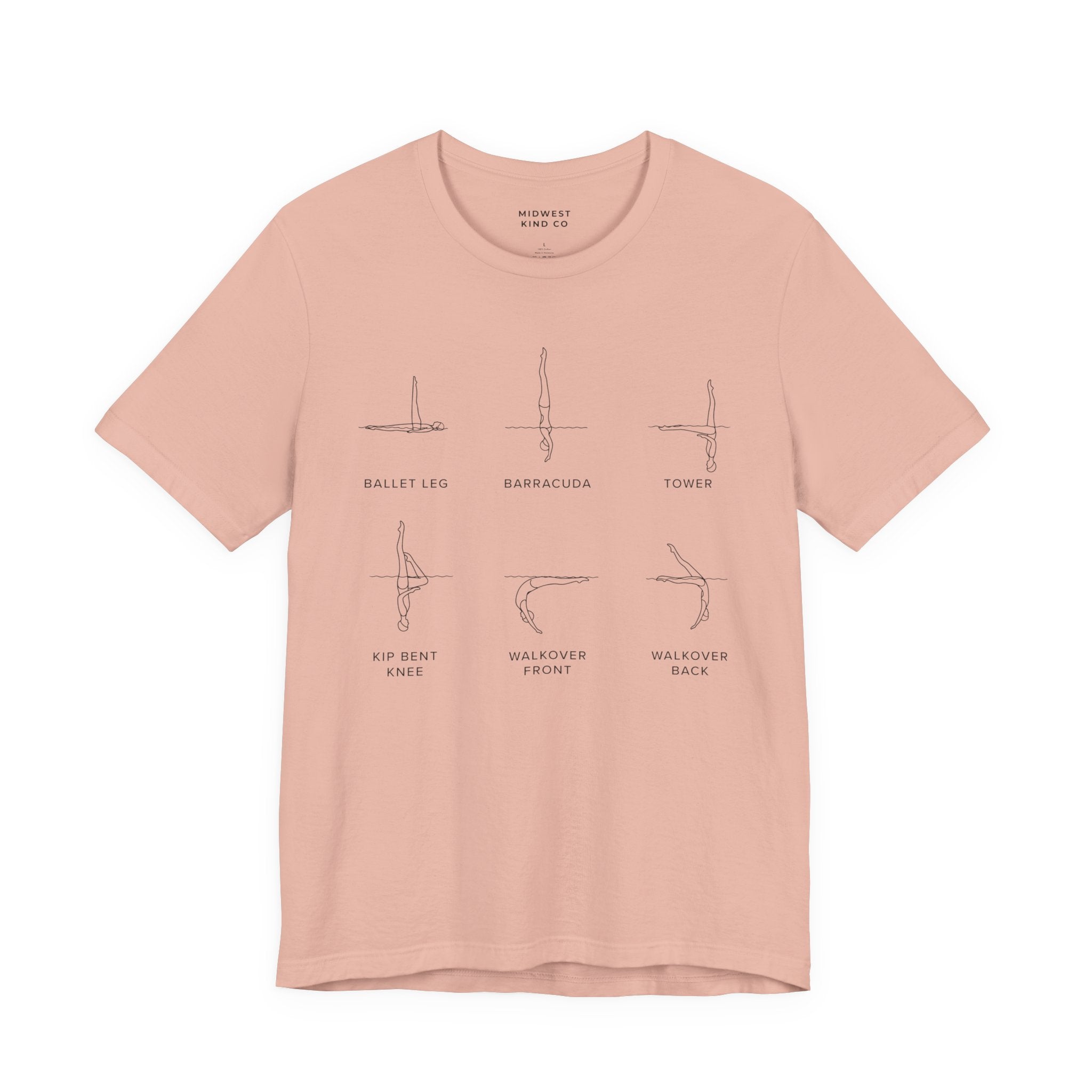 Adult - Intermediate Figures Artistic Swimming T-Shirt