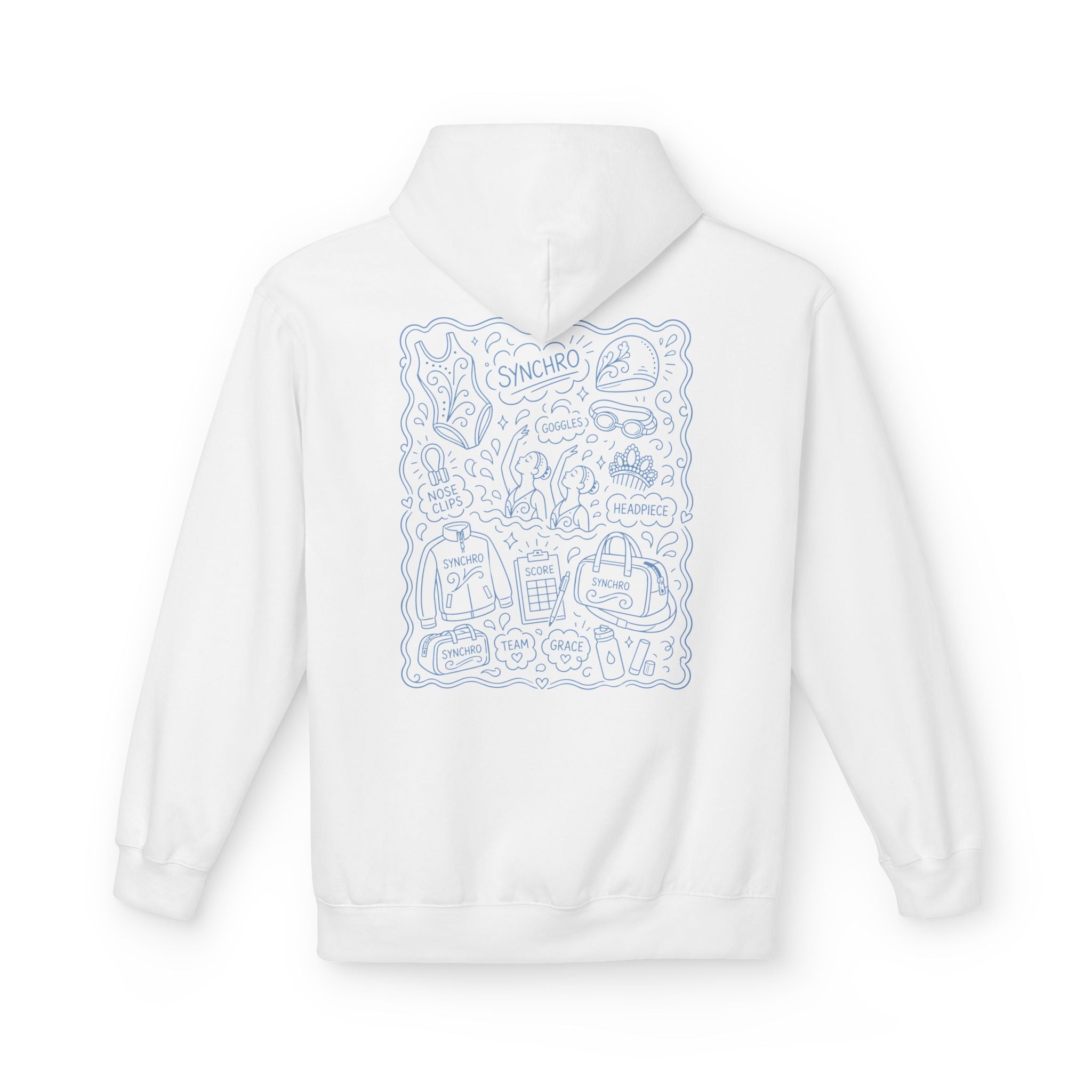 Adult - Synchro Sketchnote Doodle Hoodie