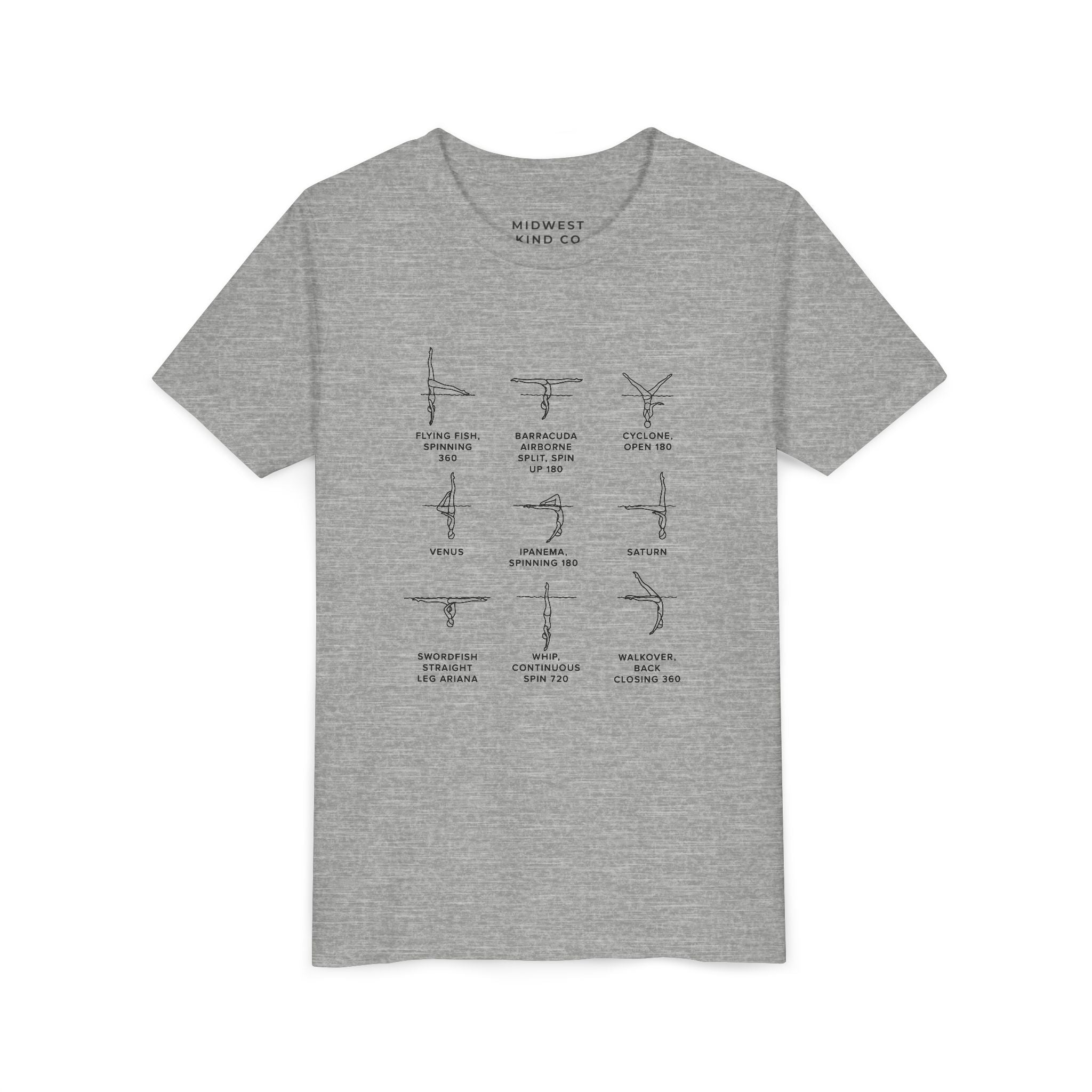 Youth - Youth Figures Aristic Swimming T-Shirt