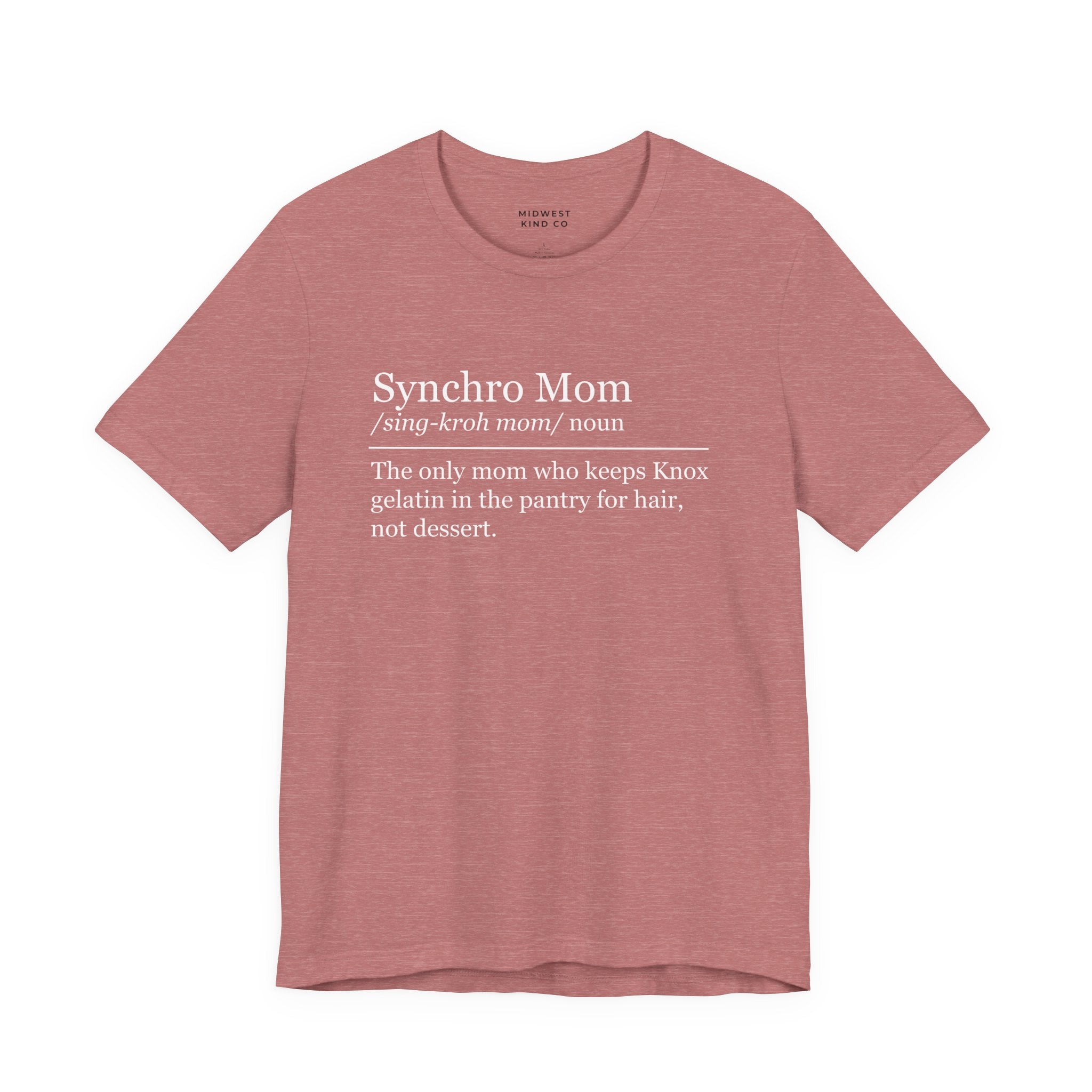 Adult - Synchro Mom Definition T-Shirt