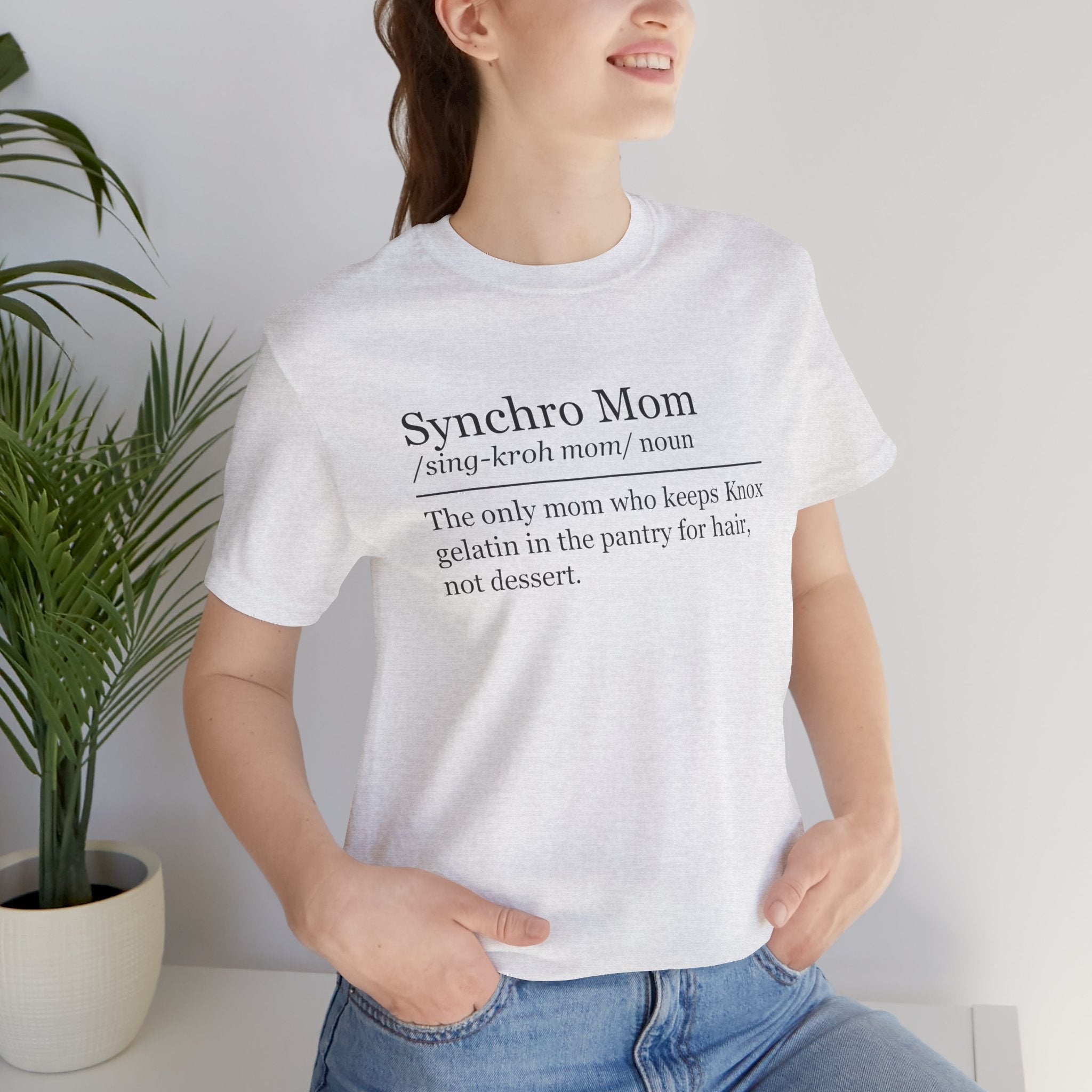 Adult - Synchro Mom Definition T-Shirt