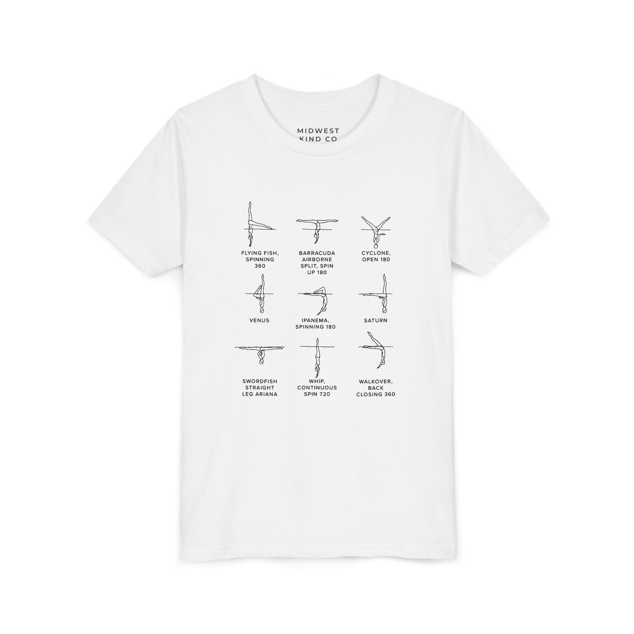Youth - Youth Figures Aristic Swimming T-Shirt