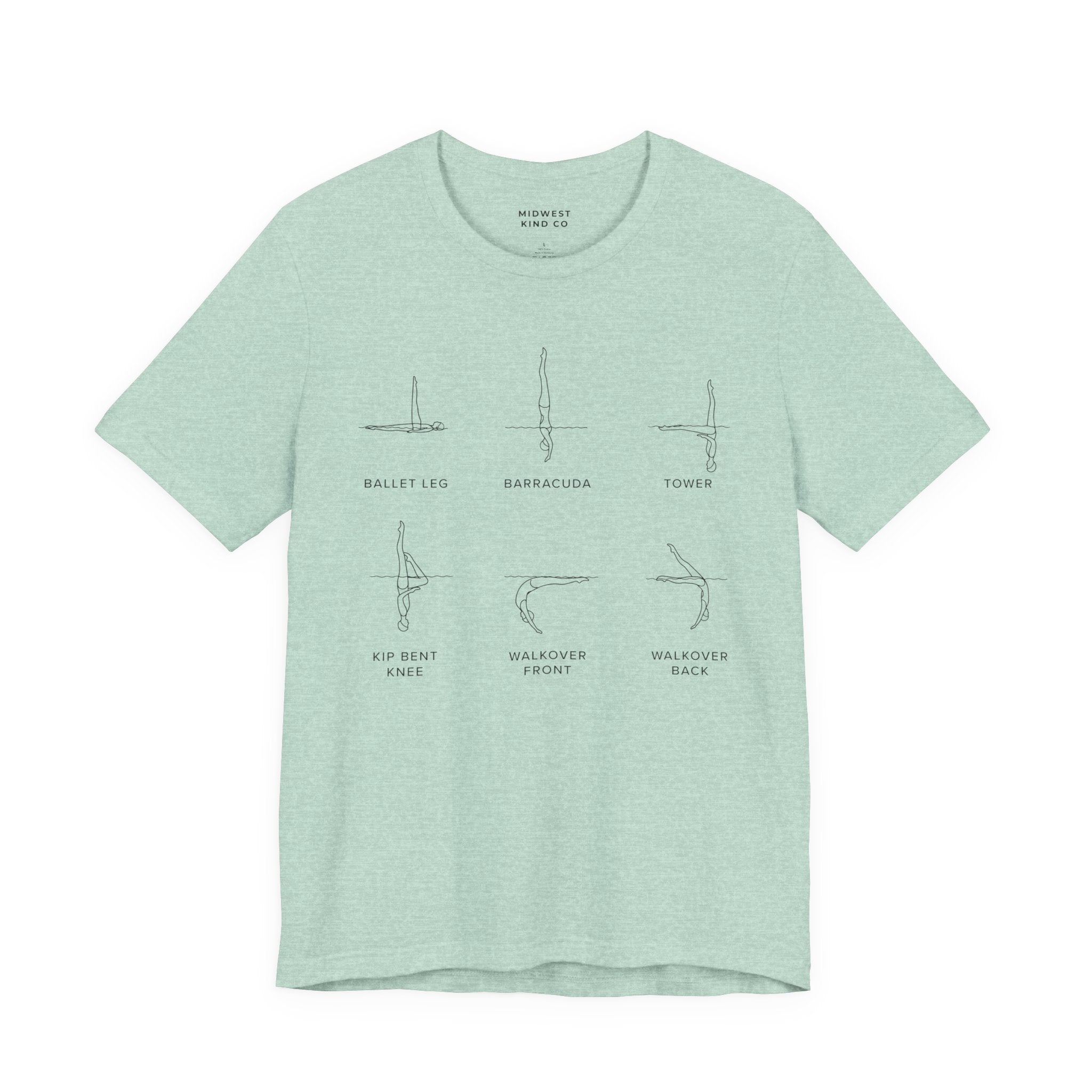 Adult - Intermediate Figures Artistic Swimming T-Shirt