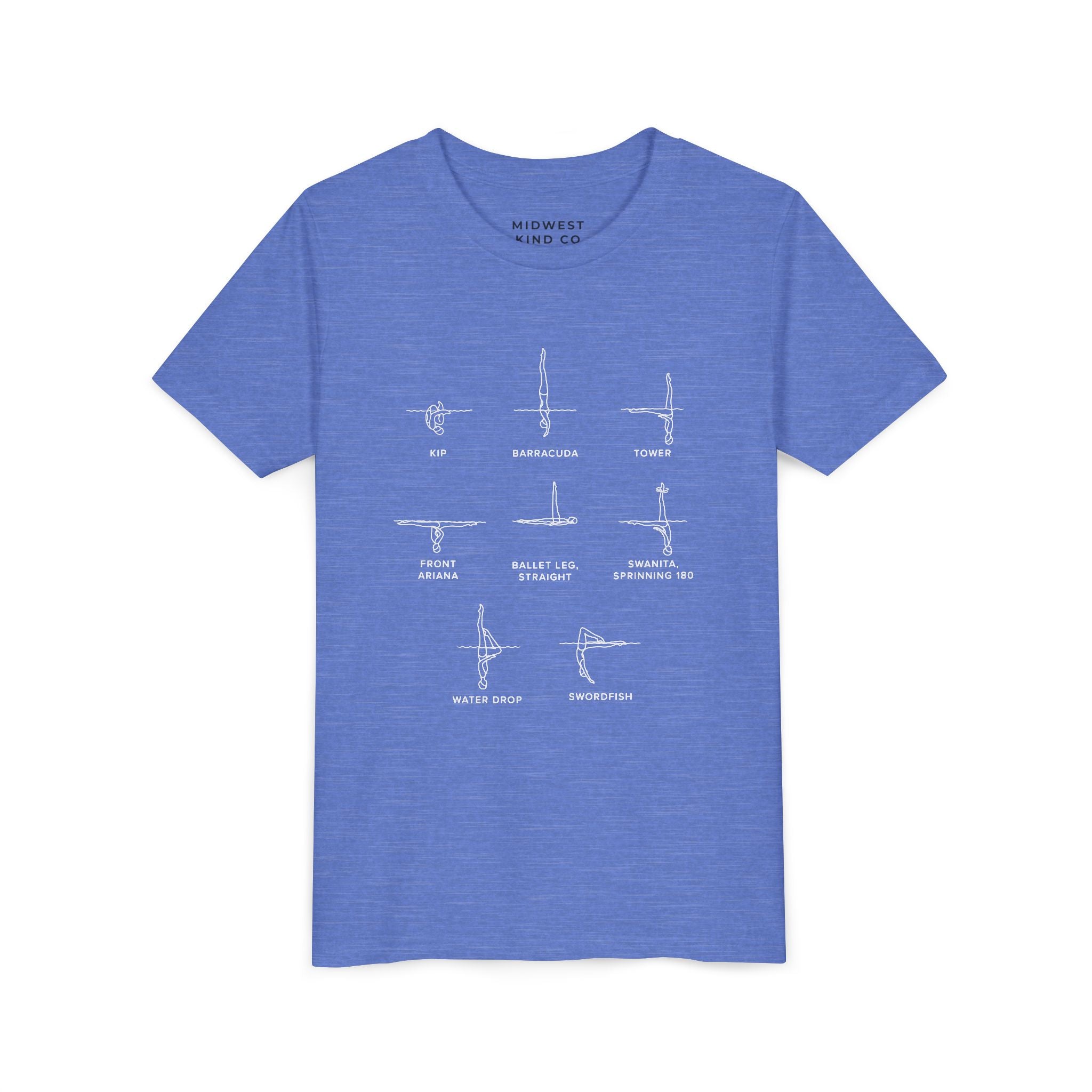 Youth - 12U Figures Artistic Swimming T-Shirt