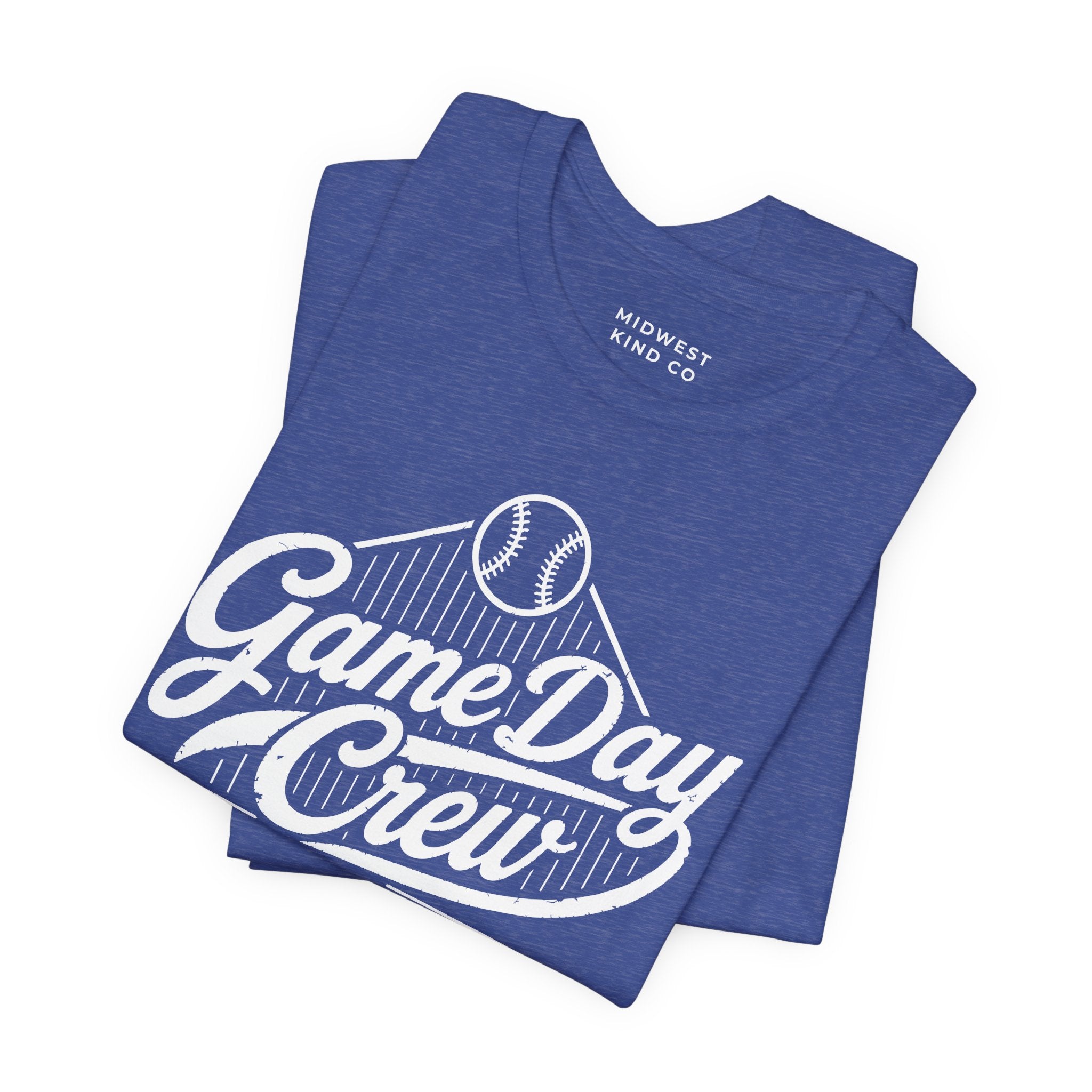 Adult - Game Day Crew  —  We Before Me Baseball T-Shirt