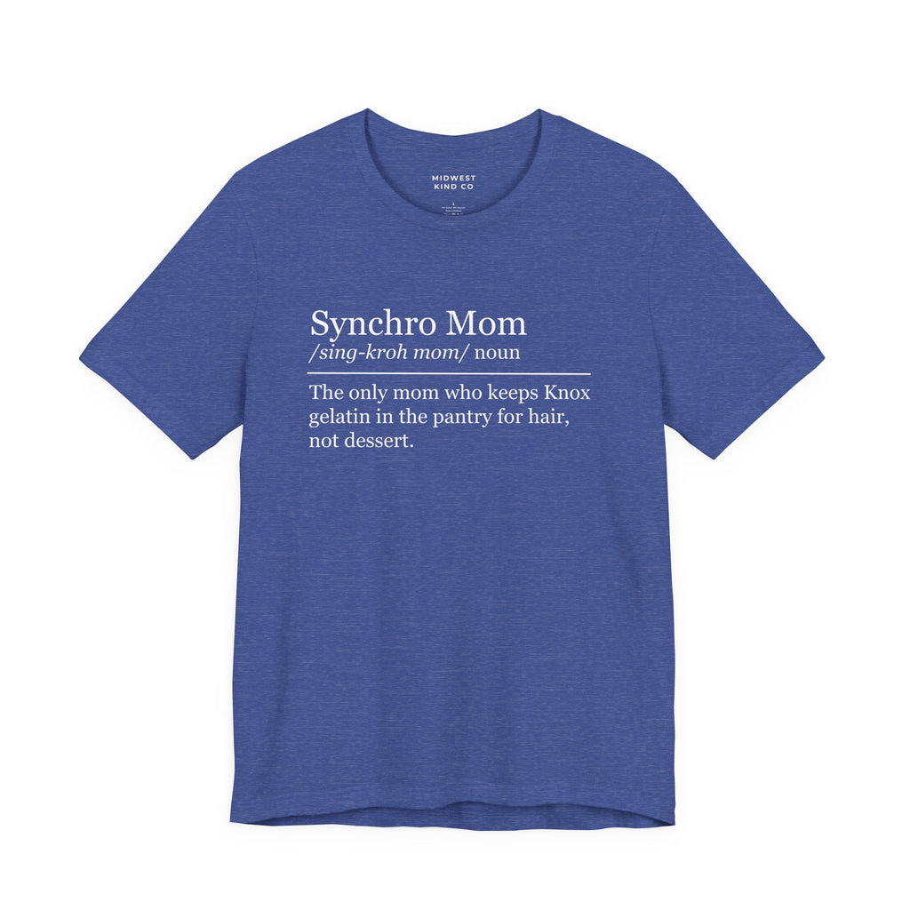 Adult - Synchro Mom Definition T-Shirt