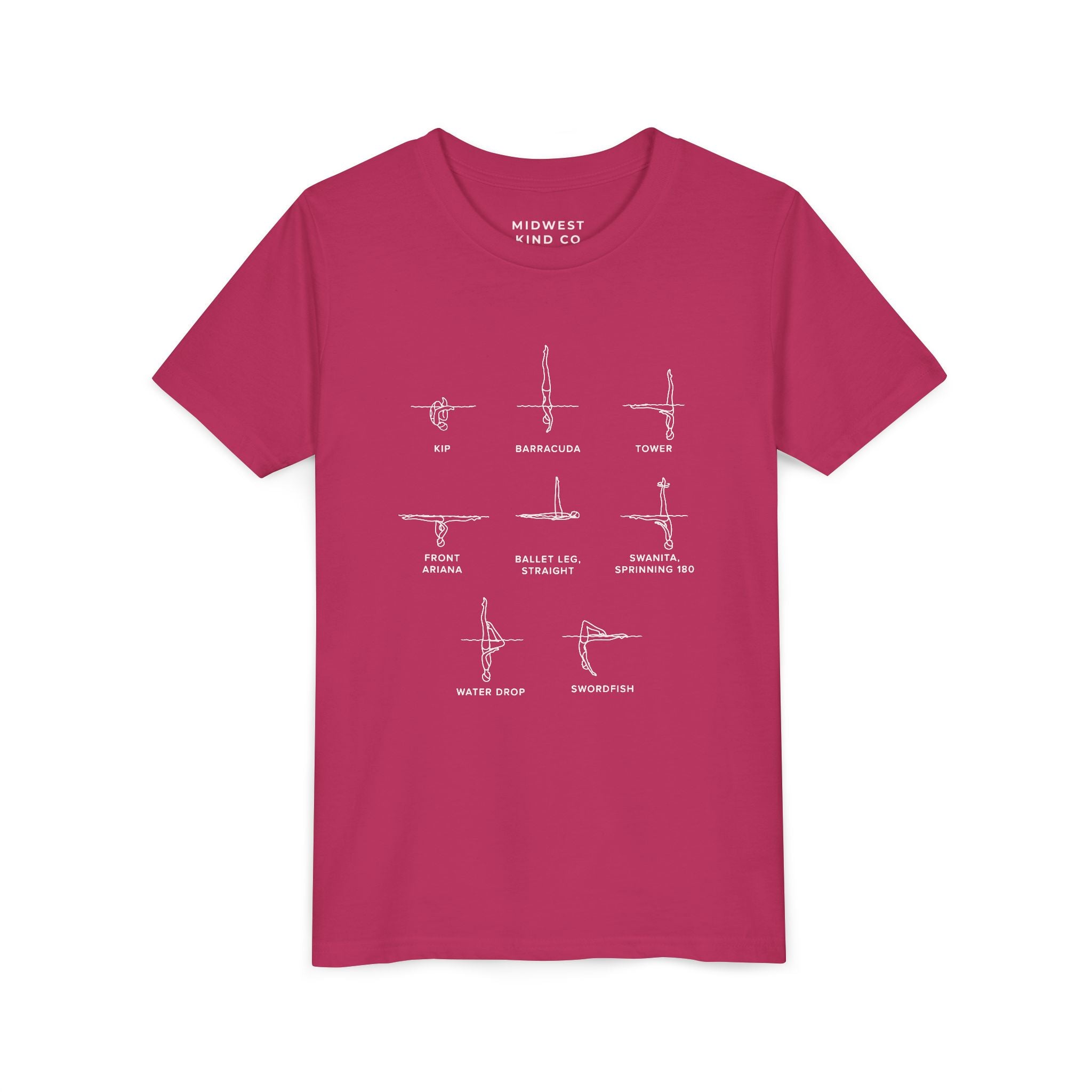 Youth - 12U Figures Artistic Swimming T-Shirt