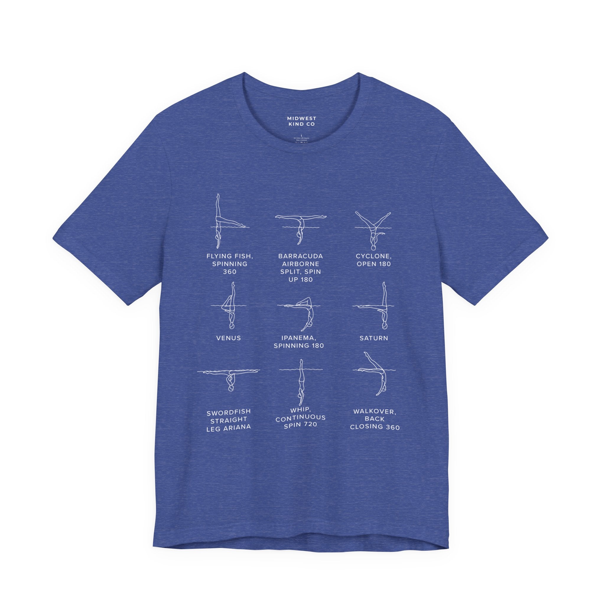 Adult - Youth Figures Artistic Swimming T-Shirt
