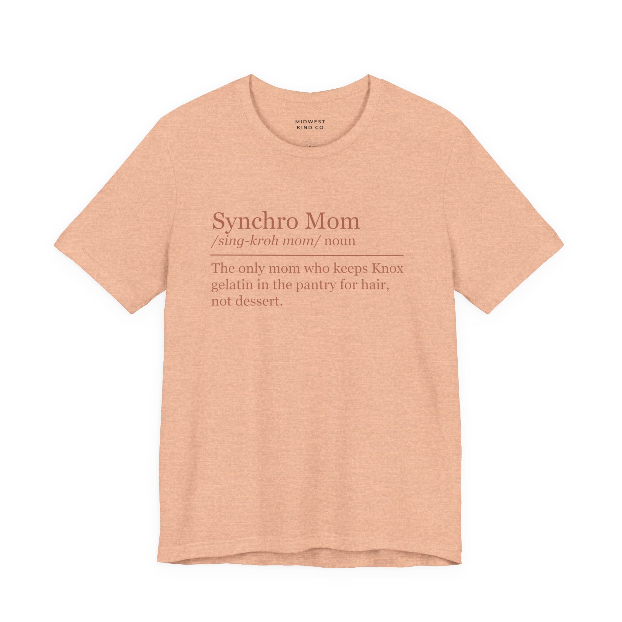 Adult - Synchro Mom Definition T-Shirt