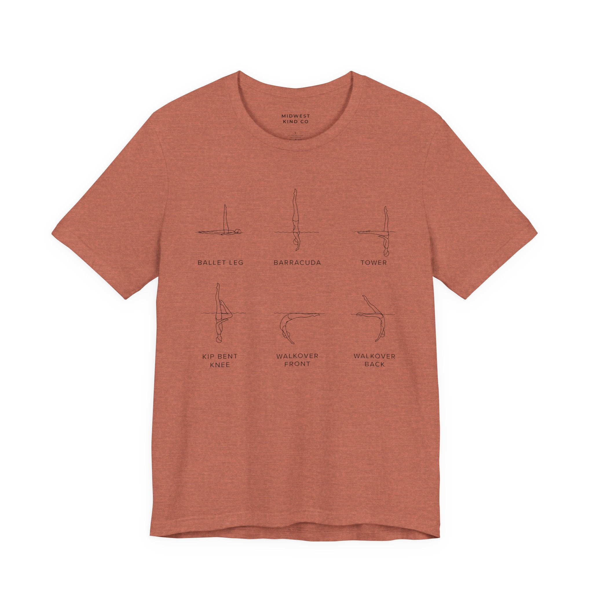 Adult - Intermediate Figures Artistic Swimming T-Shirt